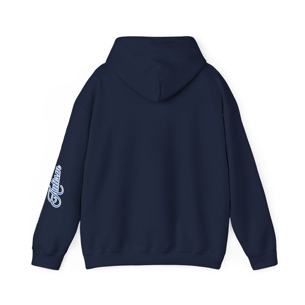 Autism Awareness and Acceptance — Checkered Heart Hoodie