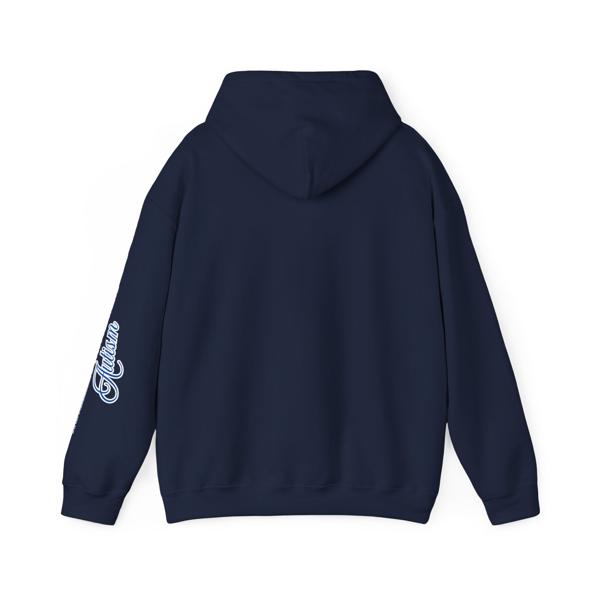 Autism Awareness and Acceptance — Checkered Heart Hoodie