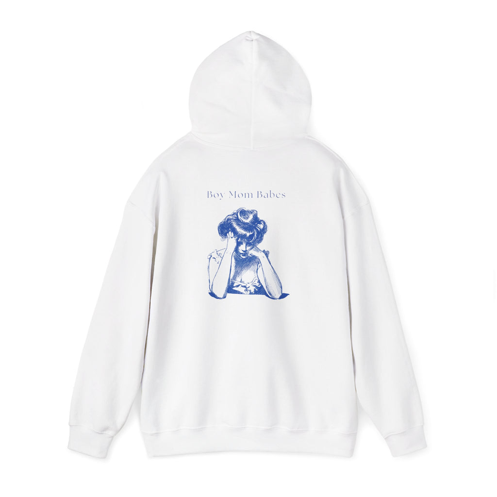 Boy Mom Babe - Vintage Graphic Hoodie