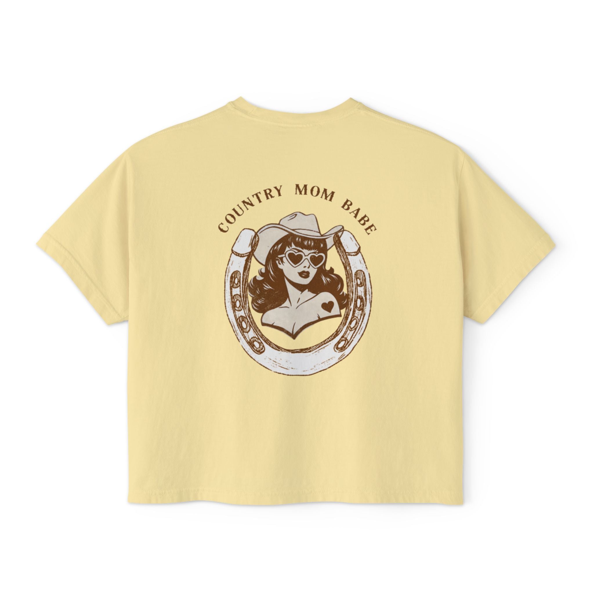 Country Mom Babe - Rodeo Cowgirl Graphic Tee