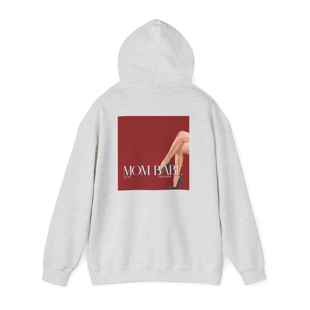 Mom Babe For Hot Moms - Black Heels Graphic Hoodie