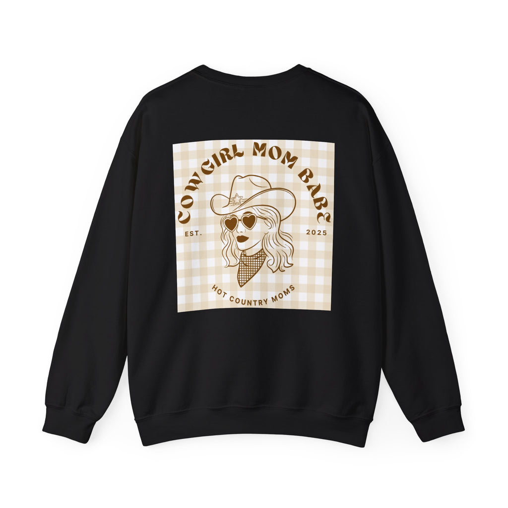 Cowgirl Mom Babe - Country Graphic Sweatshirt