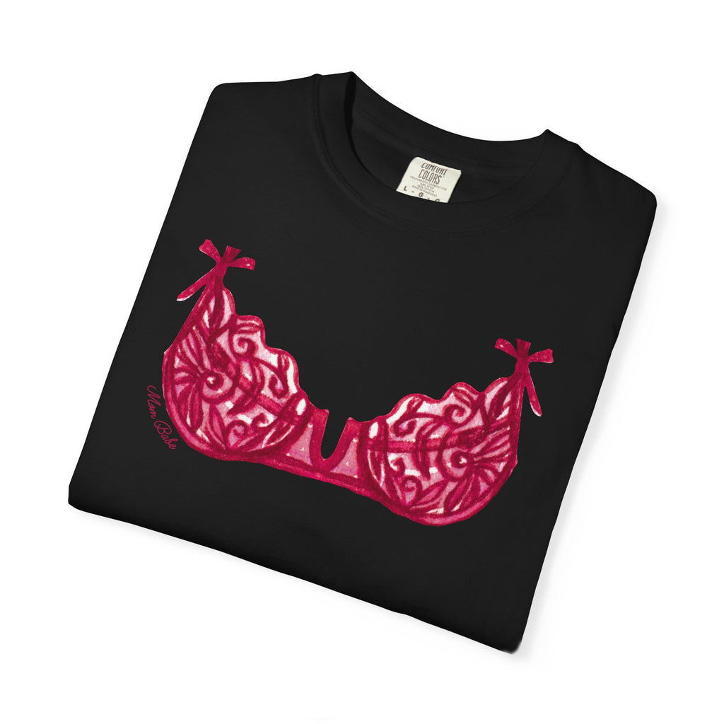 MILF Mom Babe - Bra Tee Pink