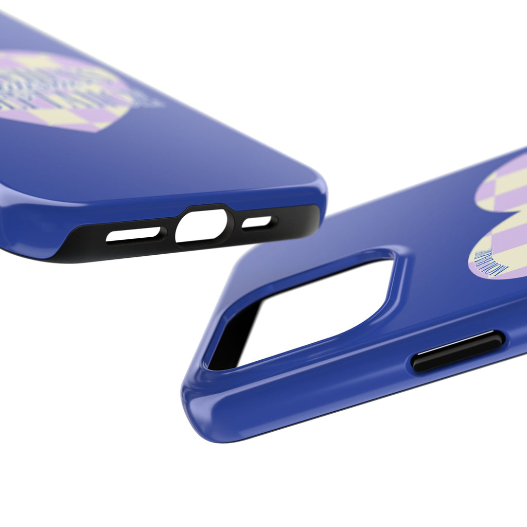 Autism Awareness and Acceptance — Checkered Heart Phone Case