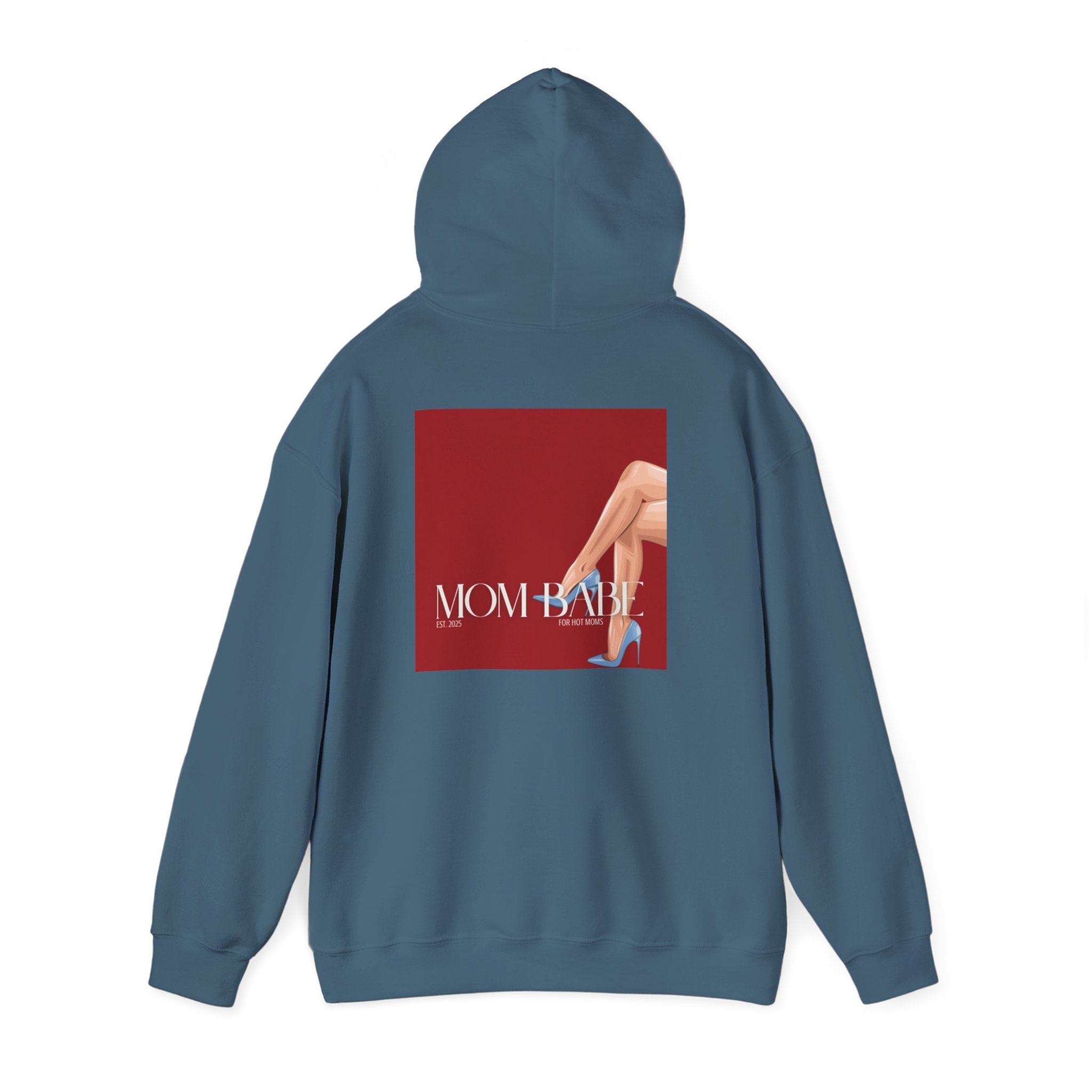 Mom Babe For Hot Moms - Blue Heels Graphic Hoodie