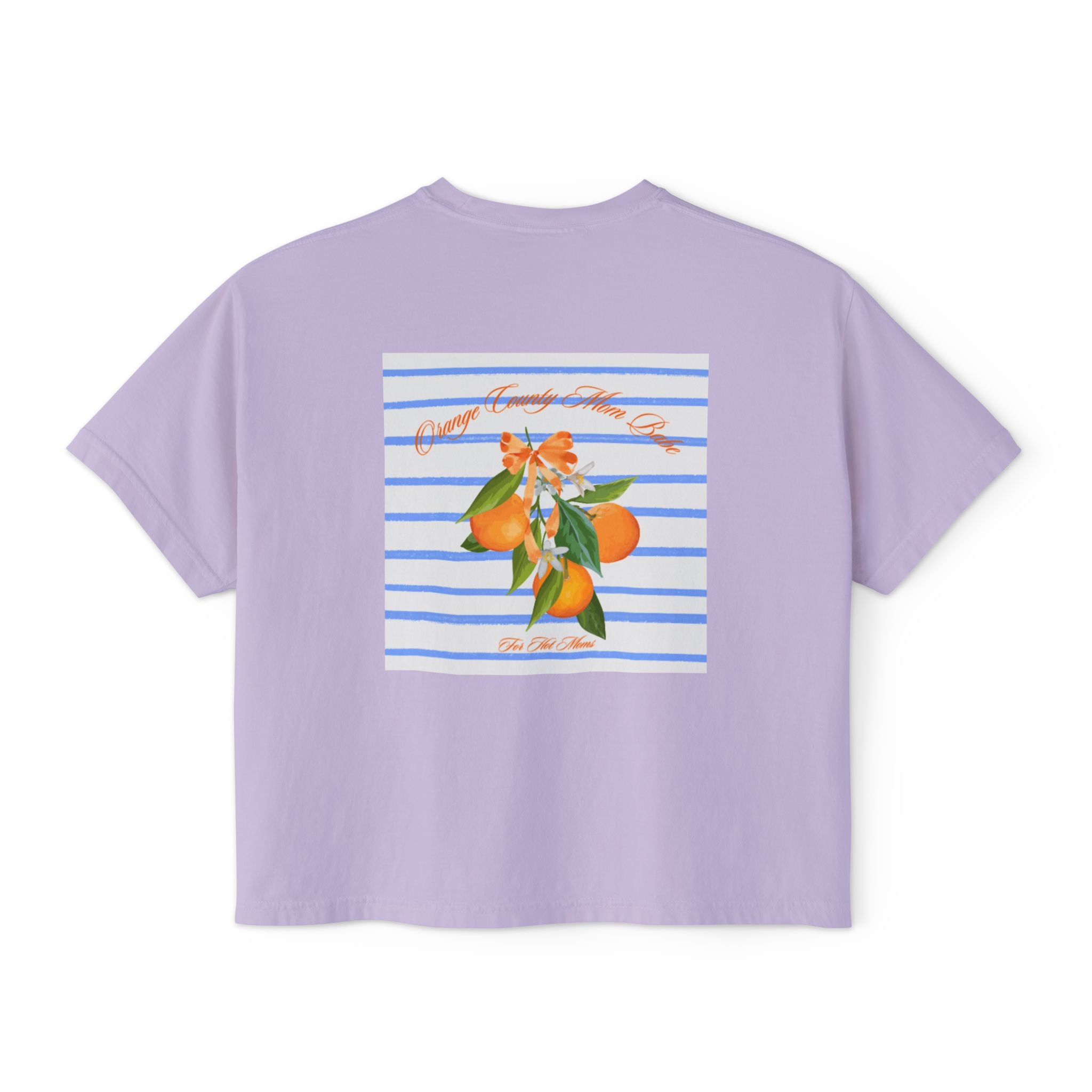 Orange County Mom Babe — Orange Blossom Graphic Tee