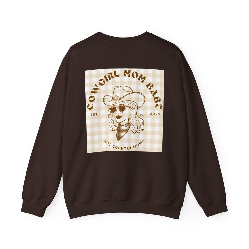 Cowgirl Mom Babe - Country Graphic Sweatshirt