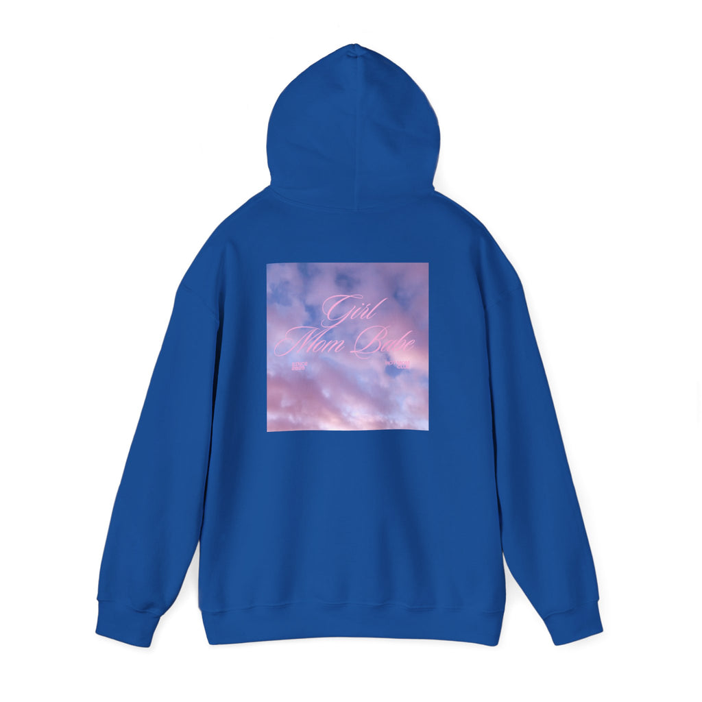 Girl Mom Babe - Cloudy Graphic Hoodie