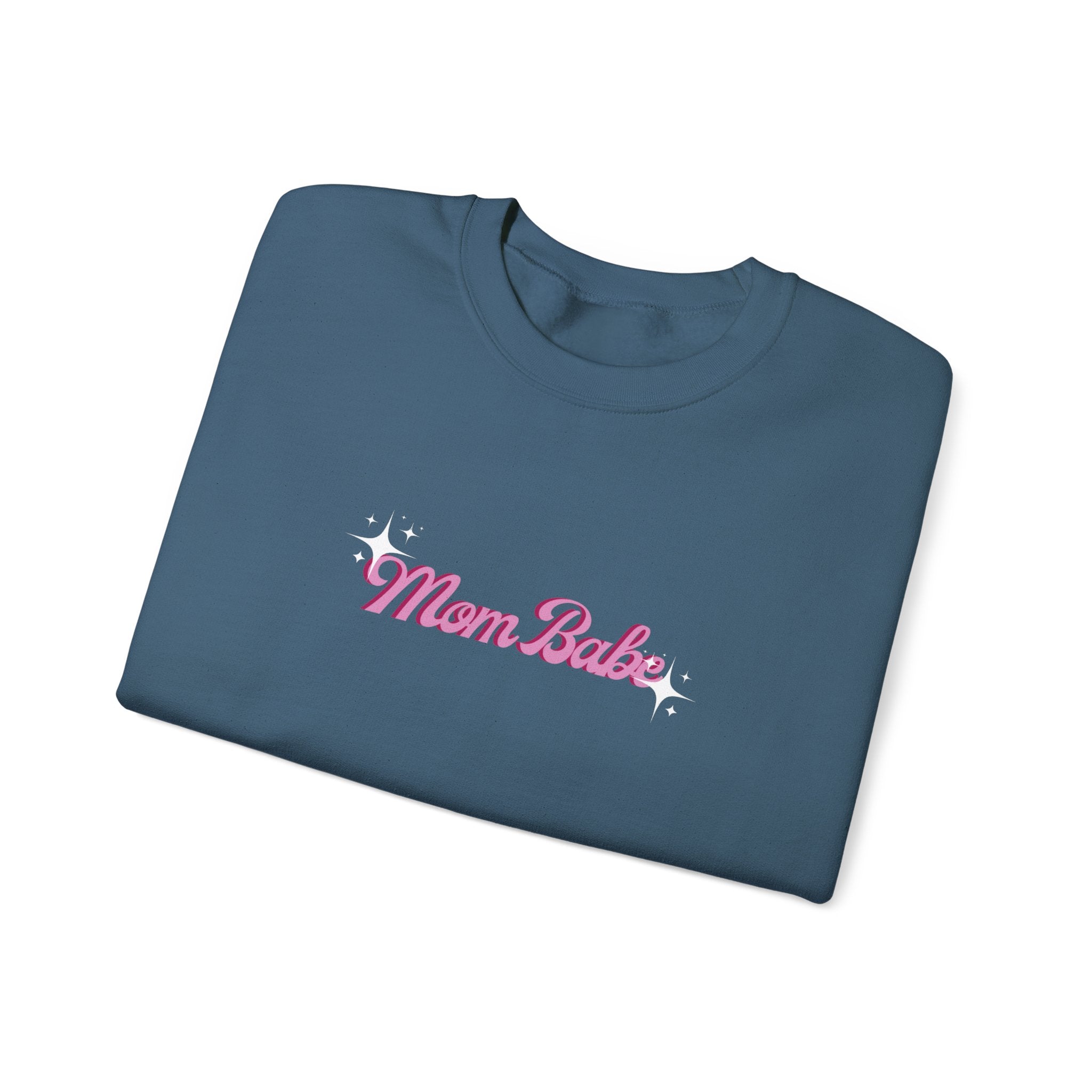 Mom Babe Club - For Hot Moms — Pink Graphic Sweatshirt