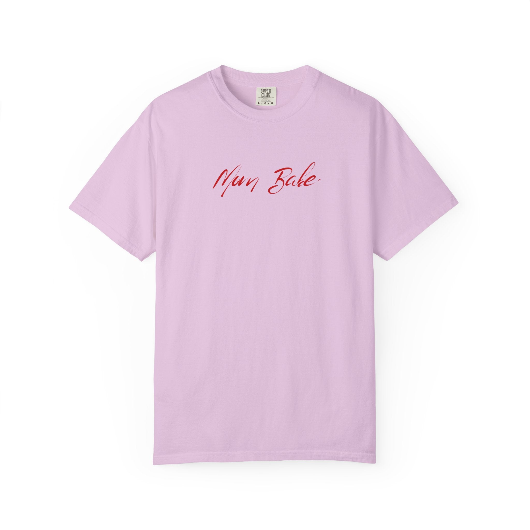 Fit Mom Social Club - Mom Babe Tee Red