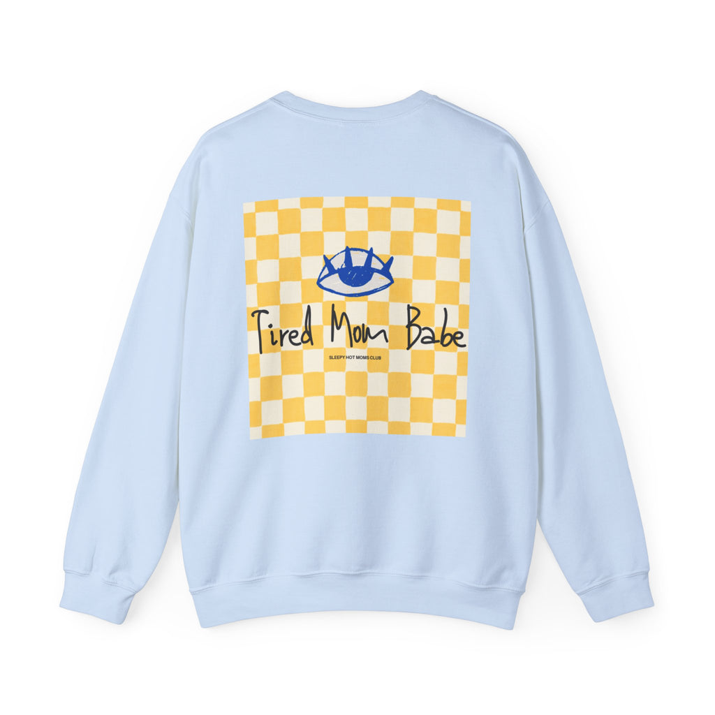 Tired Mom Babe - Eye Graphic Sweatshirt