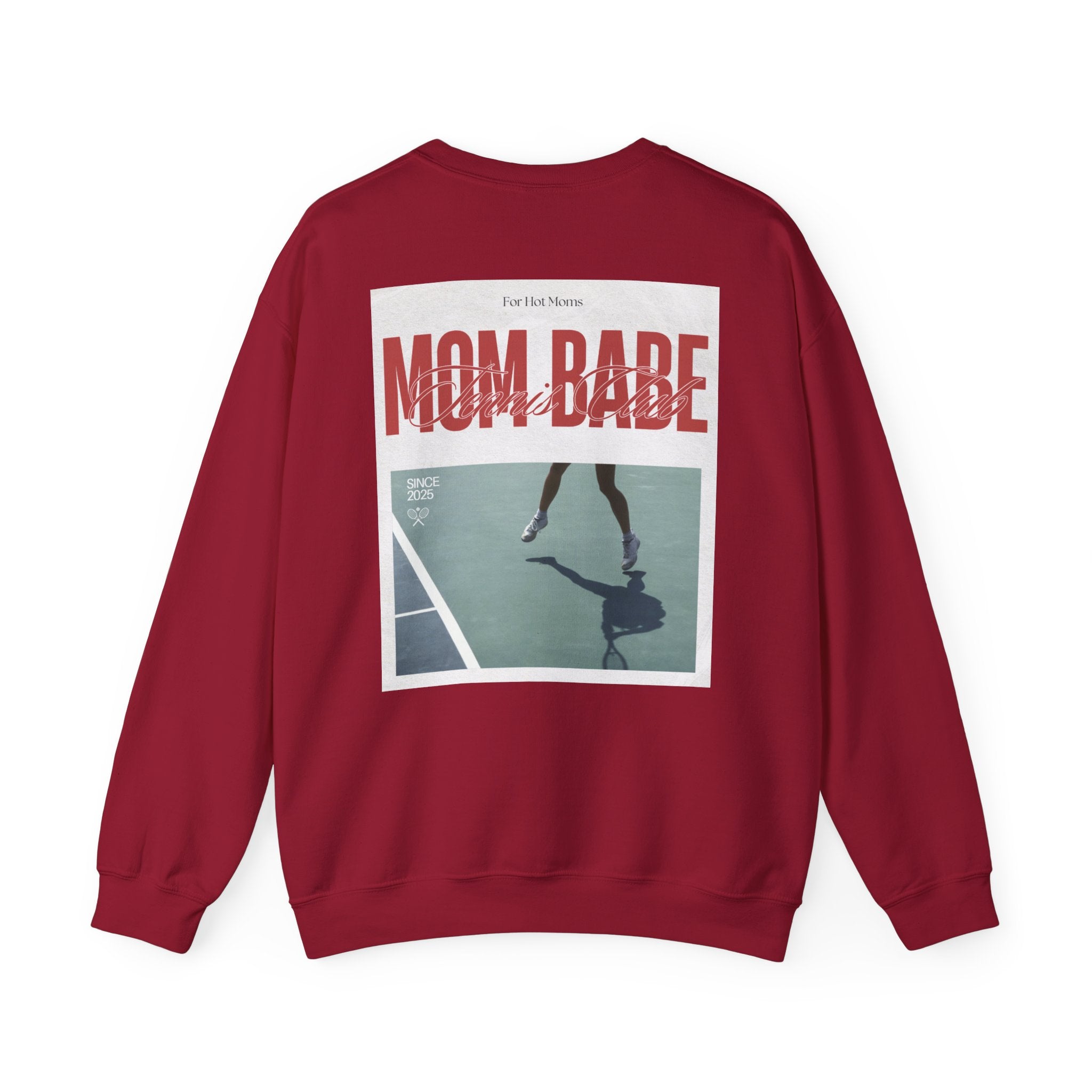 Mom Babe Tennis Club - Graphic Sweatshirt