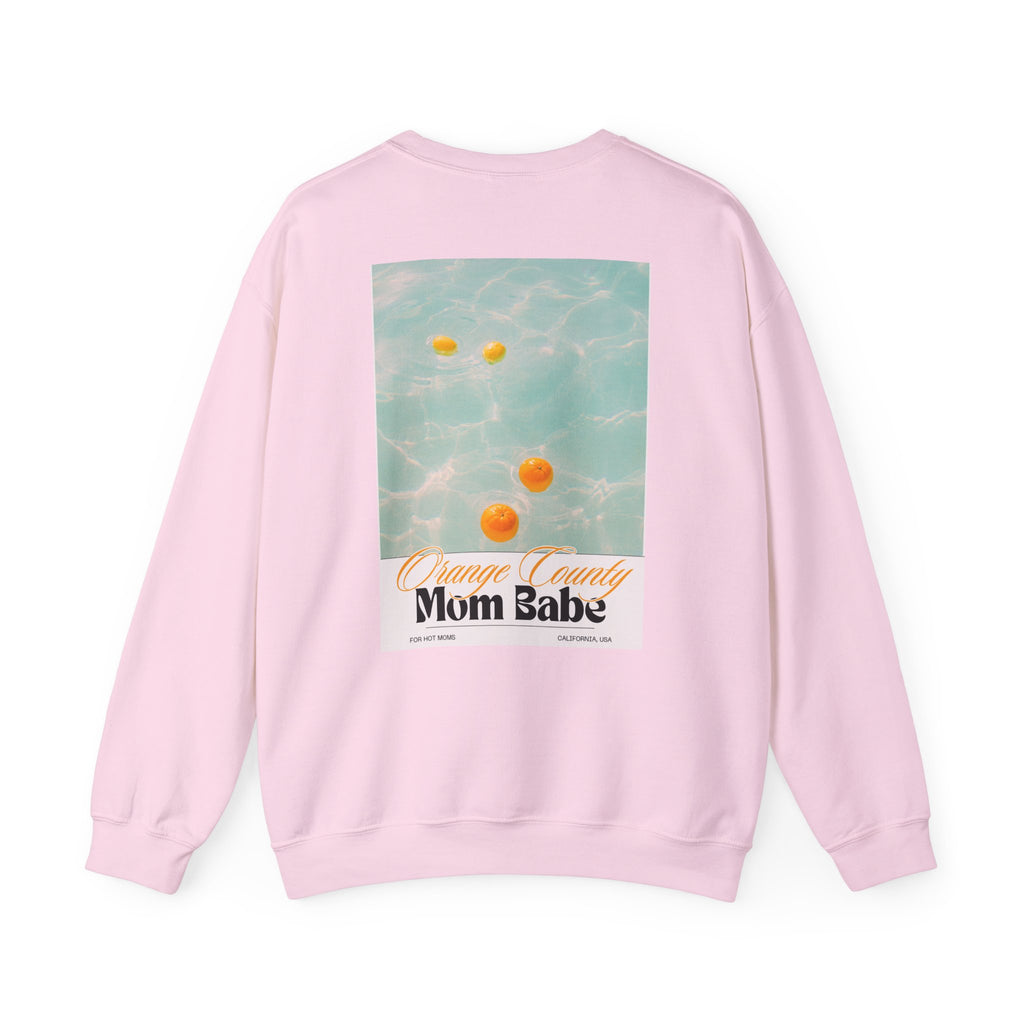 Orange County Mom Babe - Pool Graphic Sweatshirt