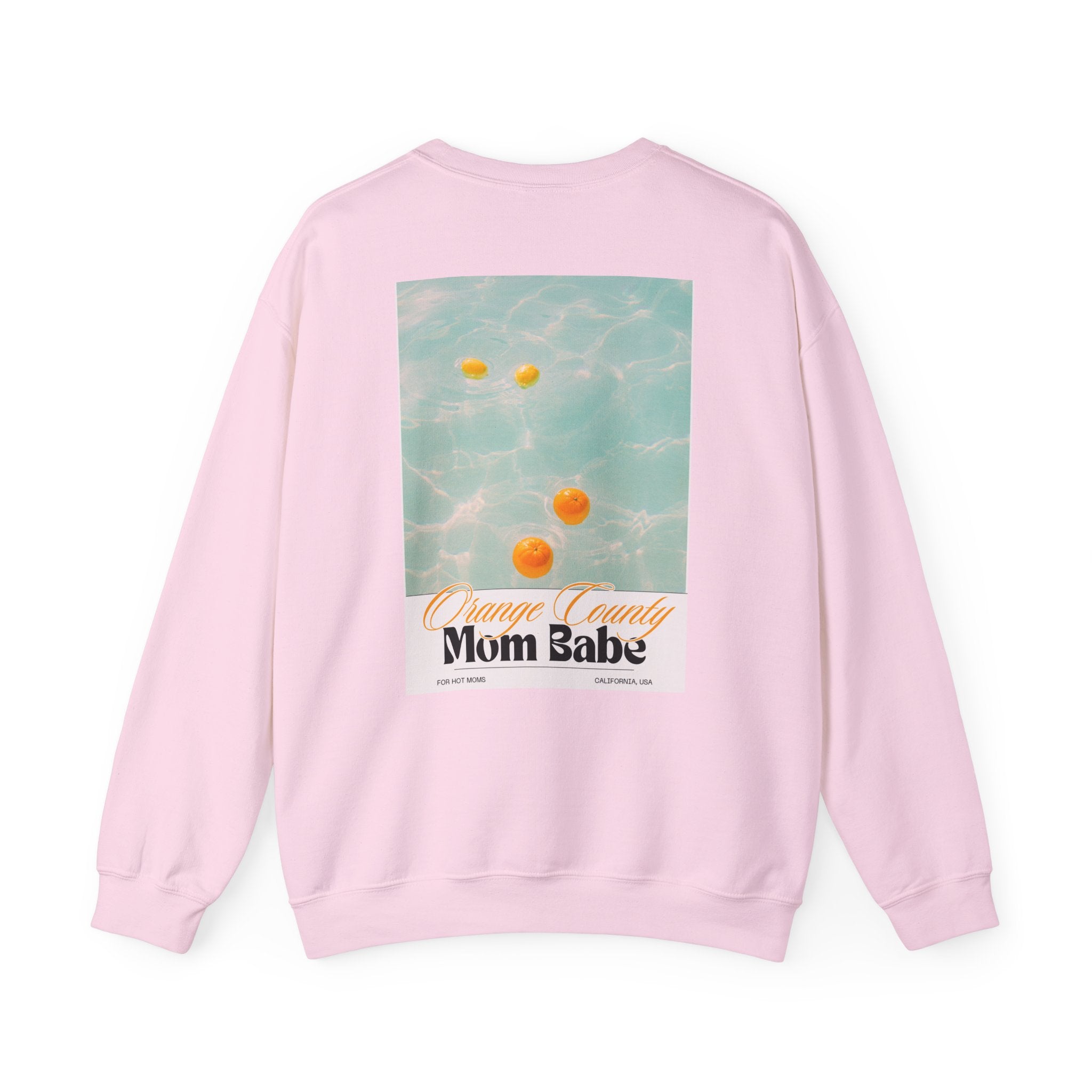 Orange County Mom Babe - Pool Graphic Sweatshirt