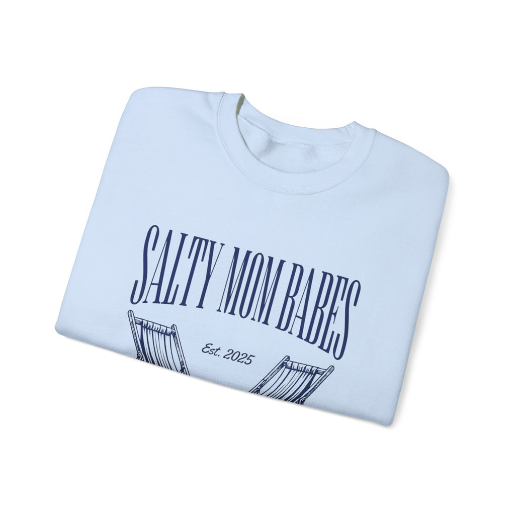 Salty Mom Babes Beach Club- Girls Just Wanna Have Sun Graphic Sweatshirt