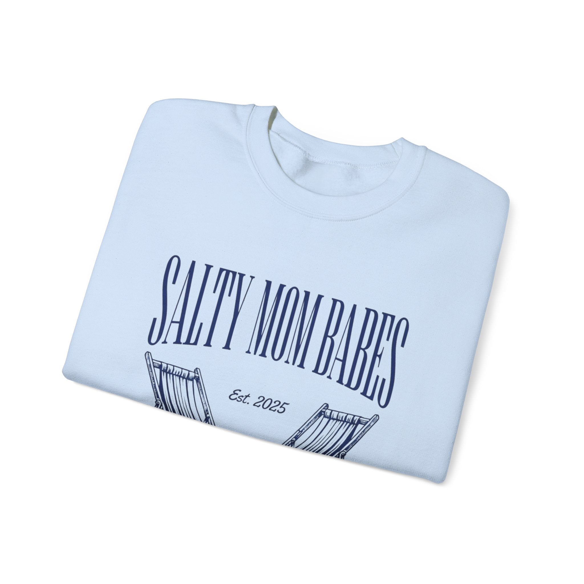 Salty Mom Babes Beach Club- Girls Just Wanna Have Sun Graphic Sweatshirt