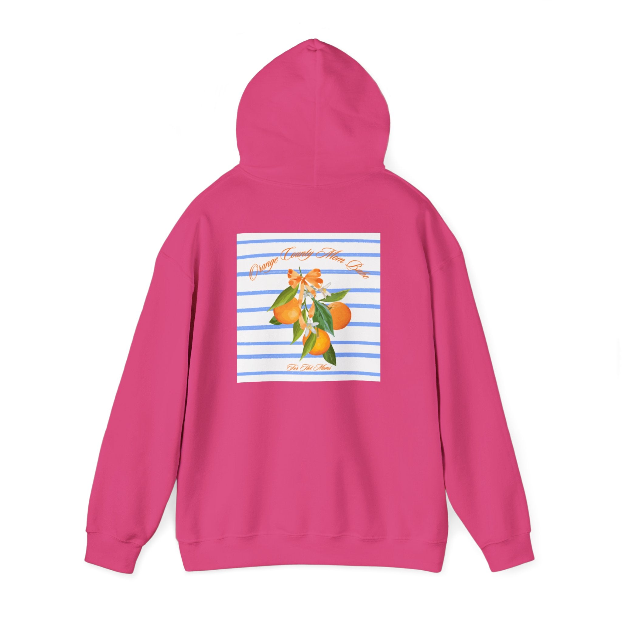 Orange County Mom Babe — Orange Blossom Graphic Hoodie