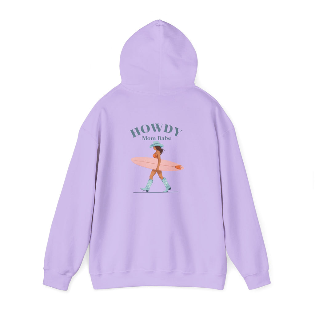 Howdy Mom Babe — Surf Girl Graphic Hoodie