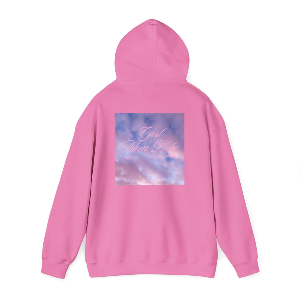 Girl Mom Babe - Cloudy Graphic Hoodie