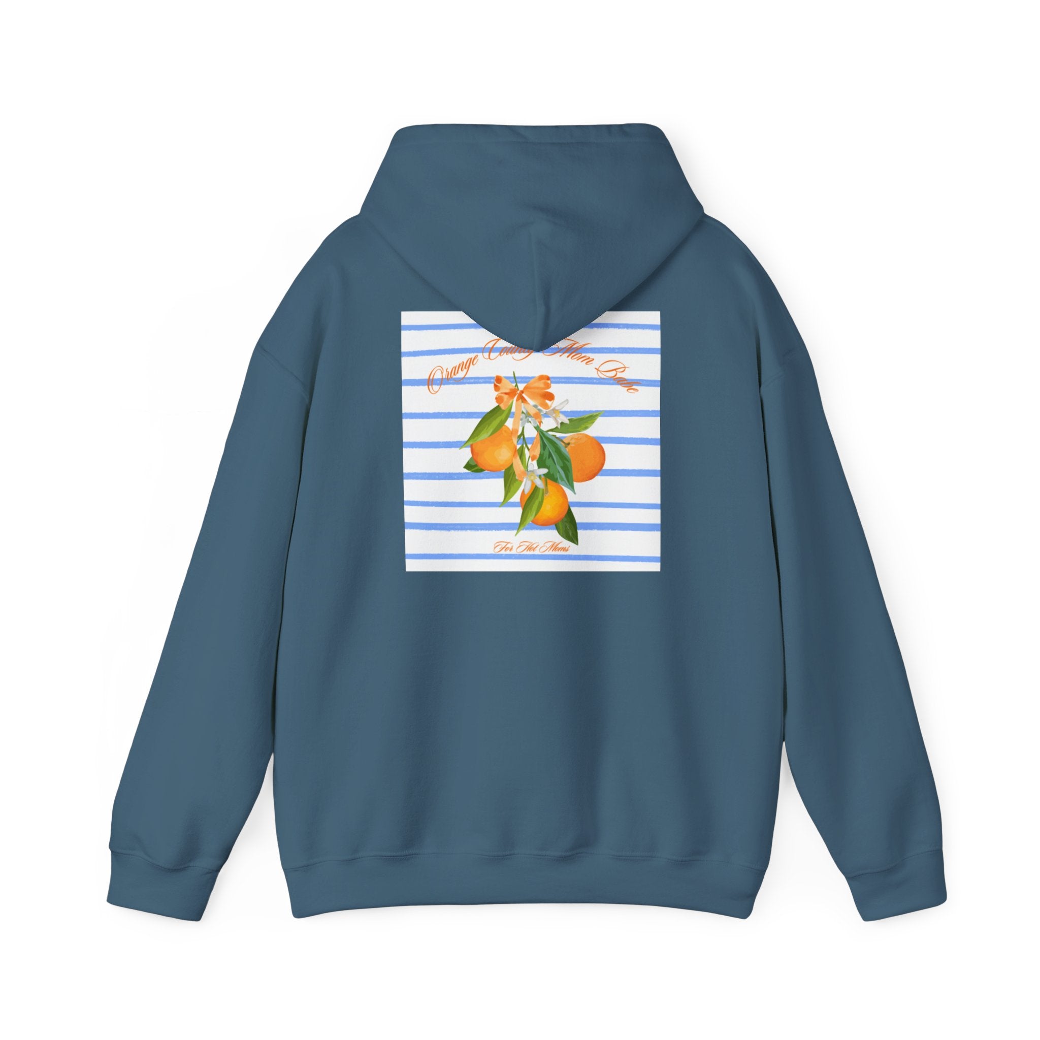 Orange County Mom Babe — Orange Blossom Graphic Hoodie