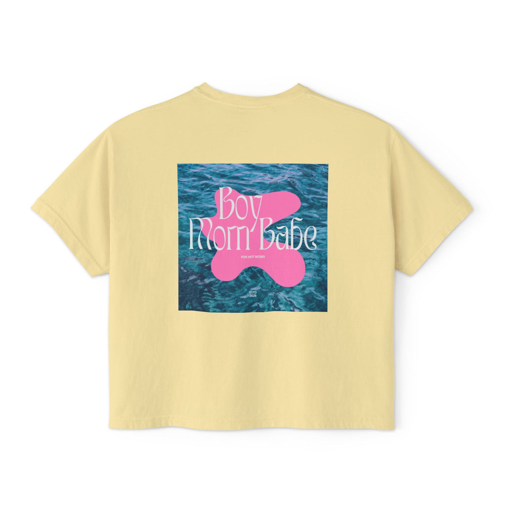 Boy Mom Babe — Water Graphic Tee