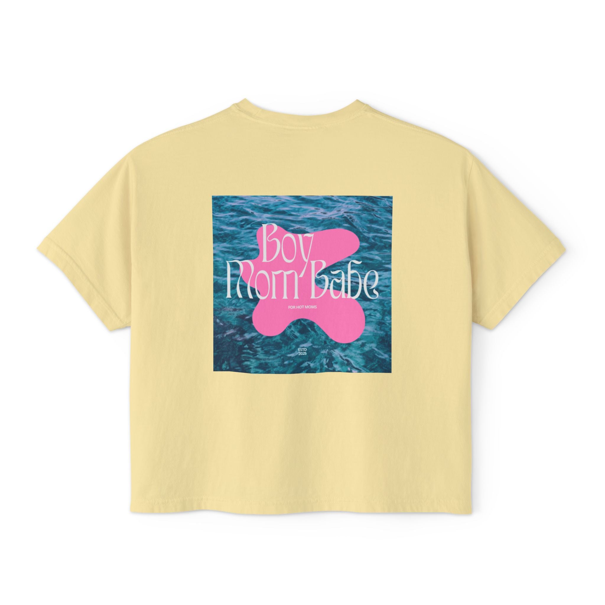 Boy Mom Babe — Water Graphic Tee