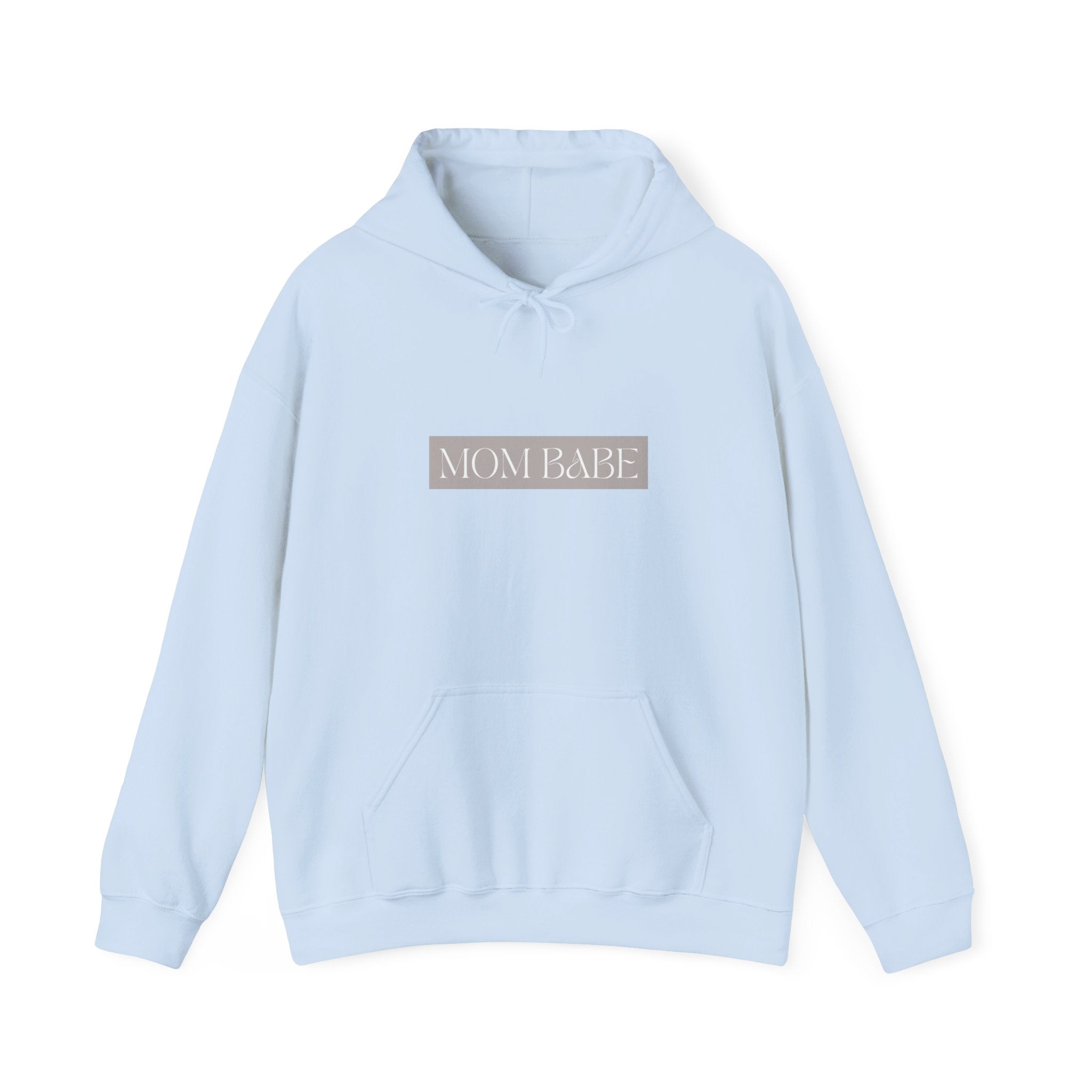 Pilates Mom Babe Club — Workout Graphic Hoodie (White Print)