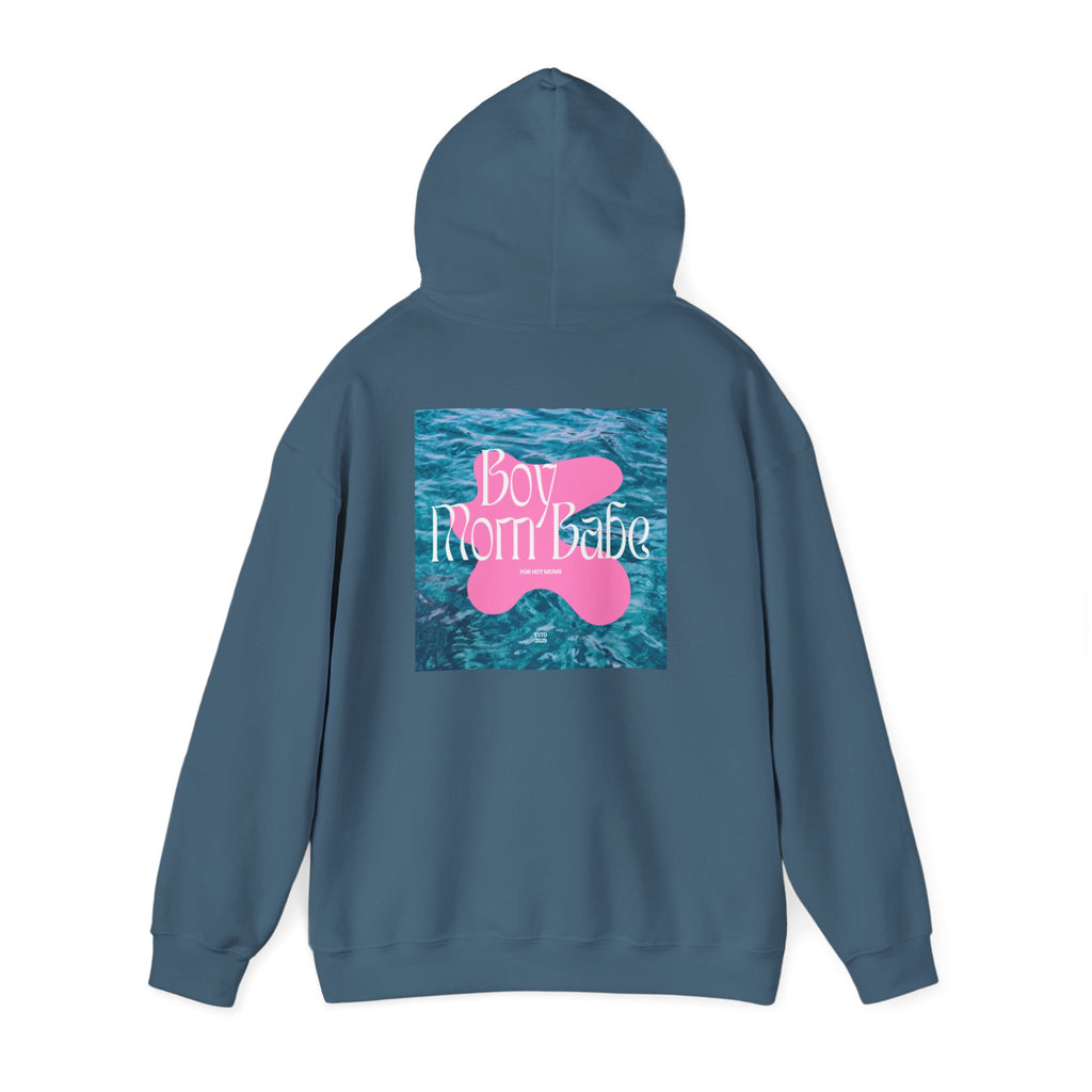 Boy Mom Babe — Water Graphic Hoodie