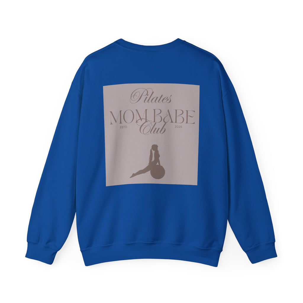 Pilates Mom Babe Club — Workout Graphic Sweatshirt