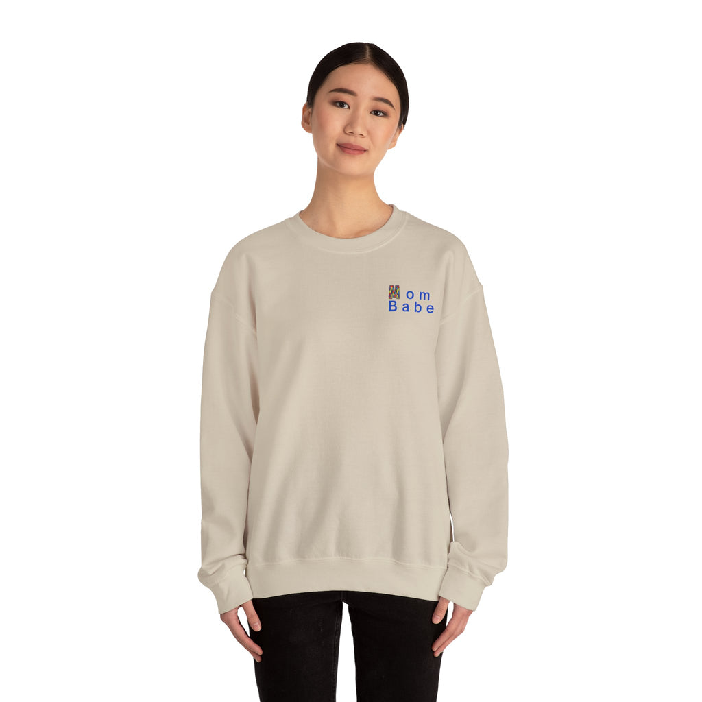 Mom Babe Autism Advocate - Graphic Sweatshirt