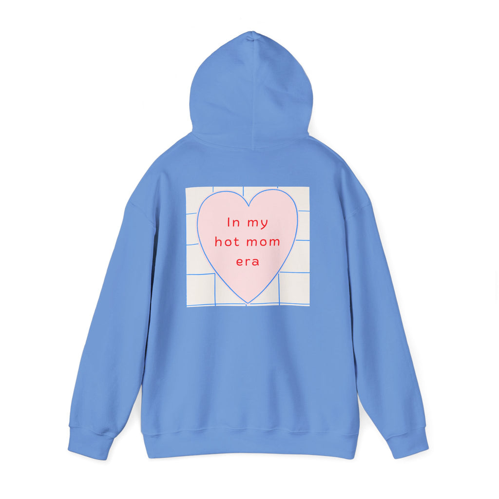 In My Hot Mom Era - Heart Graphic Hoodie