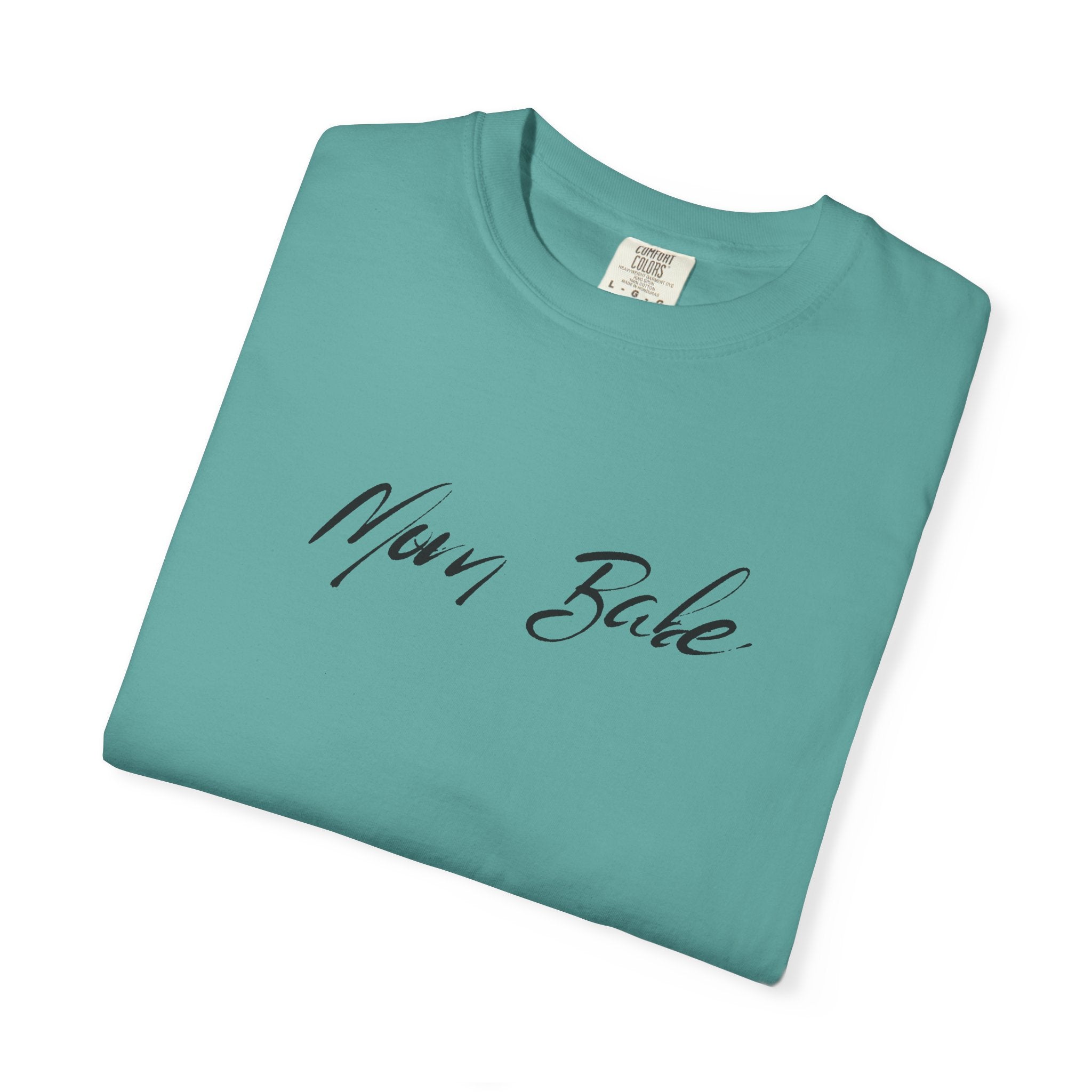 Fit Mom Social Club - Mom Babe Tee Black