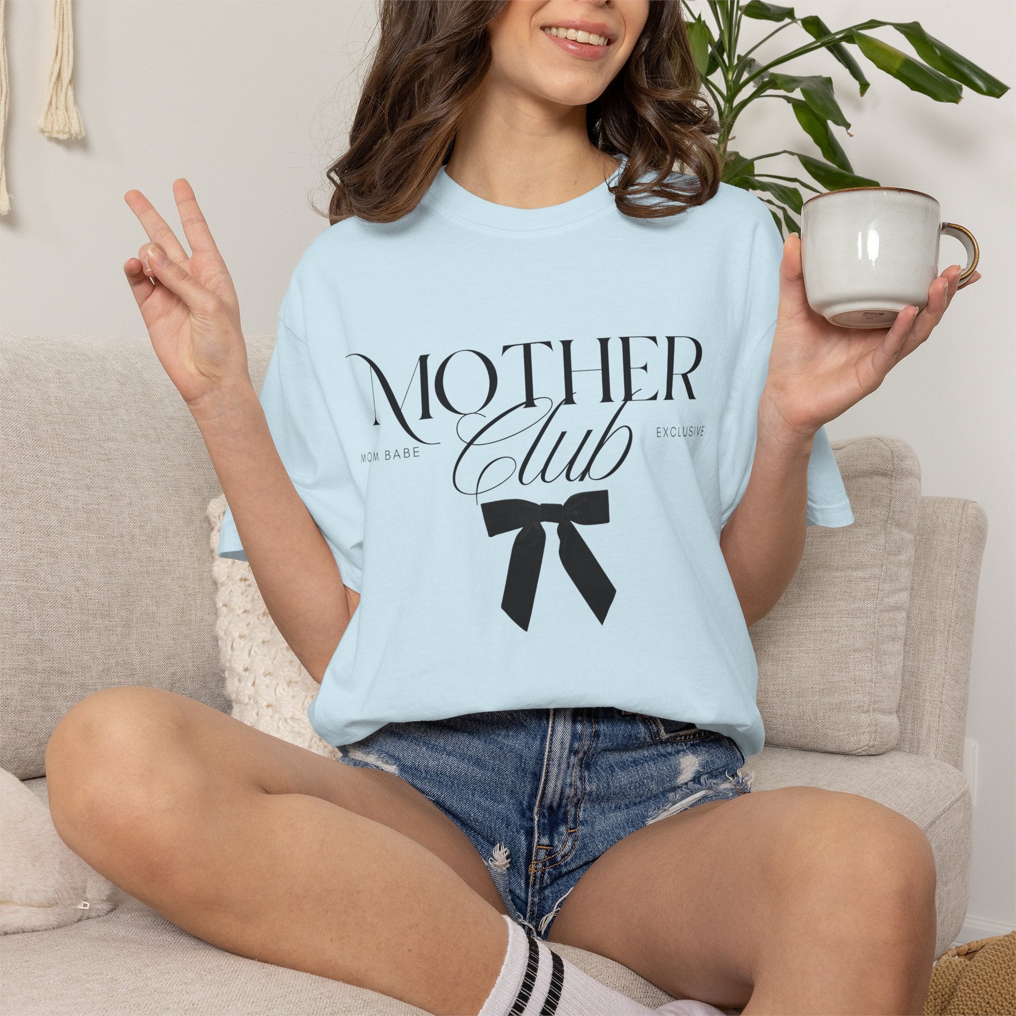 Mother Club Mom Babe Exclusive Tee - Black