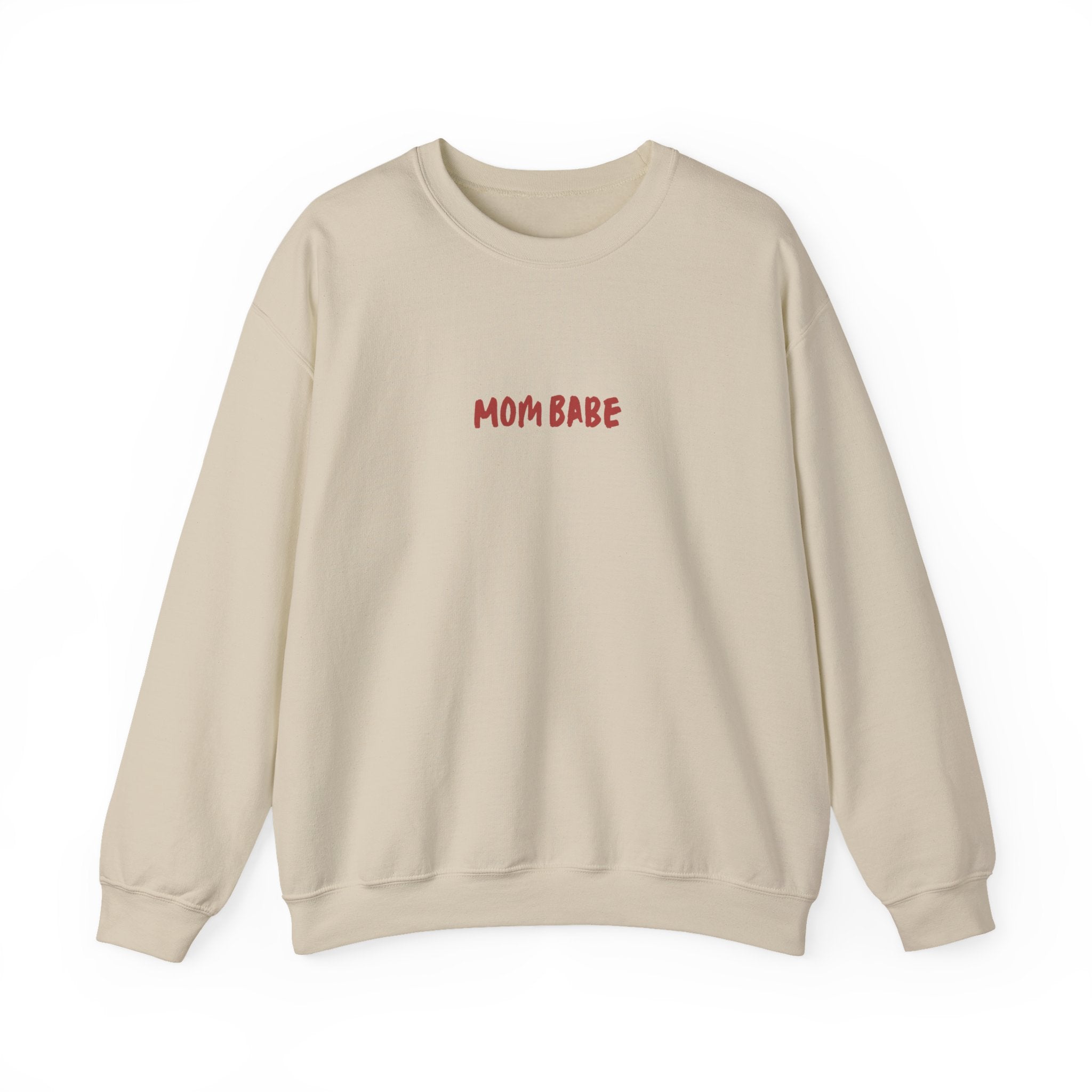 All Mom Babes Need - Graphic Check Sweatshirt