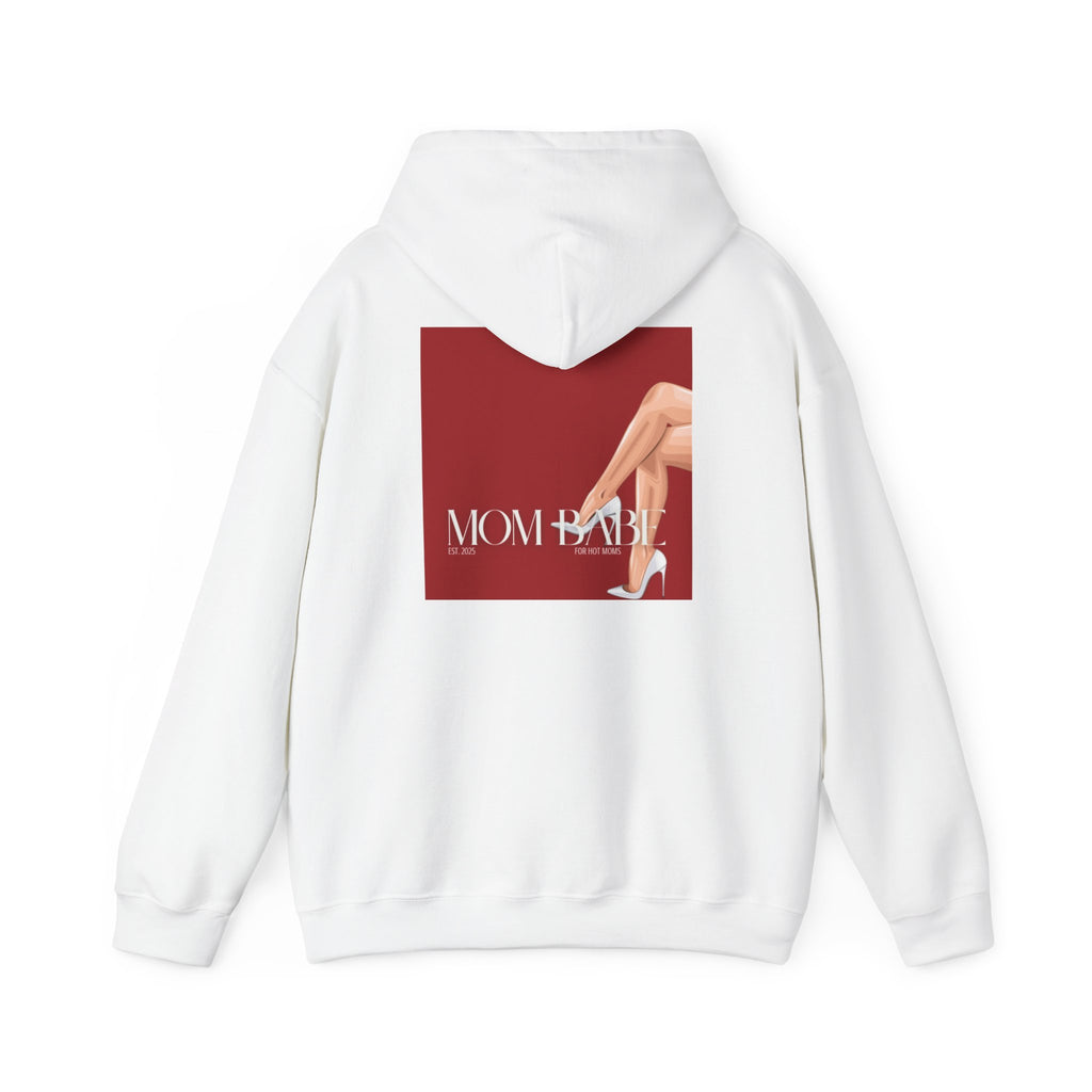 Mom Babe For Hot Moms - White Heels Graphic Hoodie