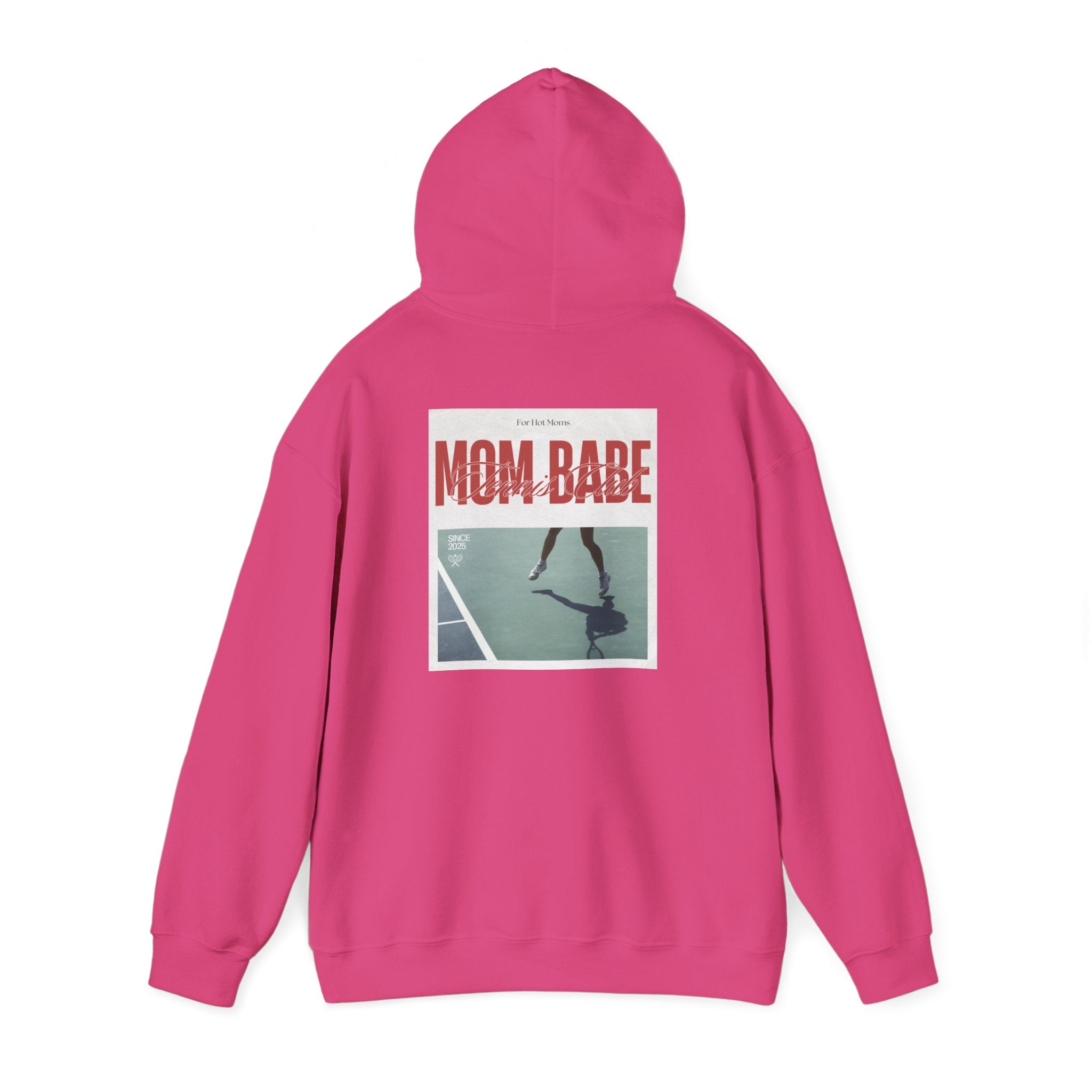 Mom Babe Tennis Club - Graphic Hoodie