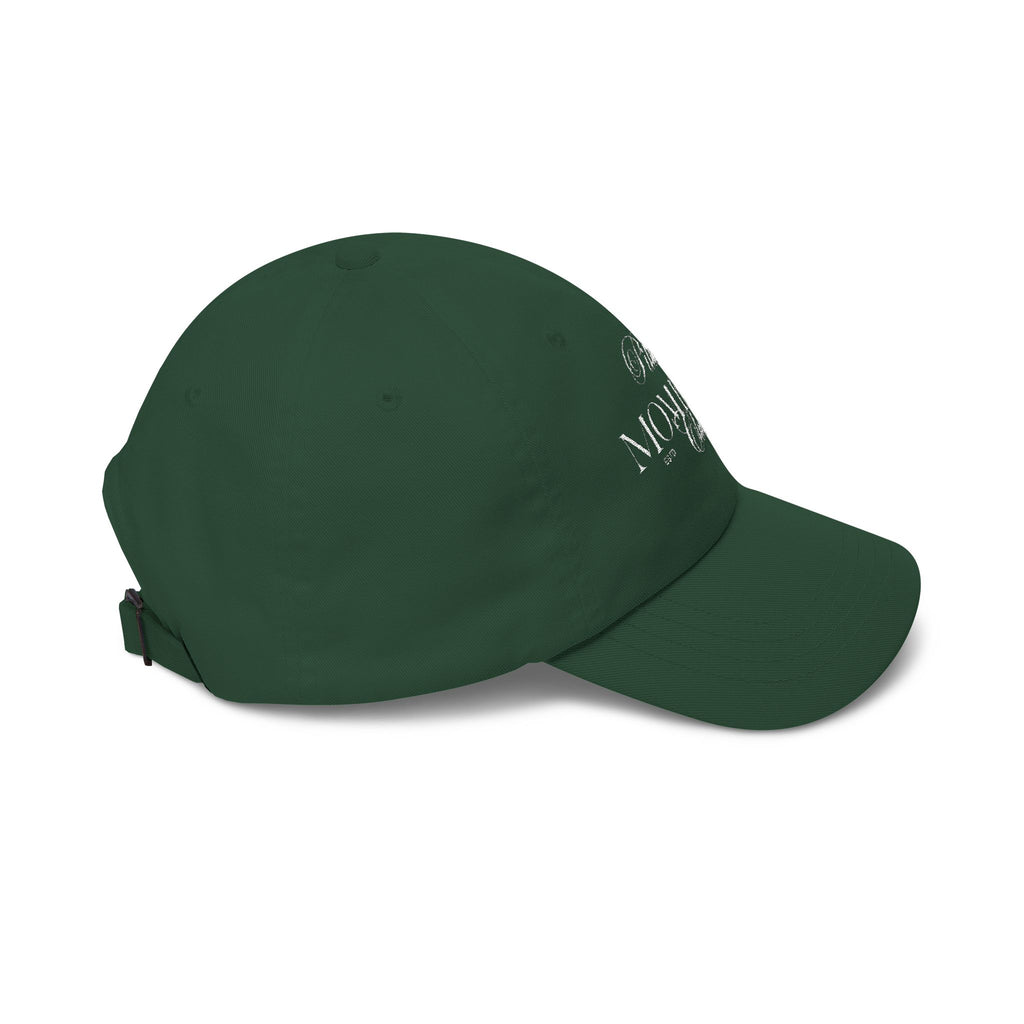 Pilates Mom Babe Club — White Embroidered Cap