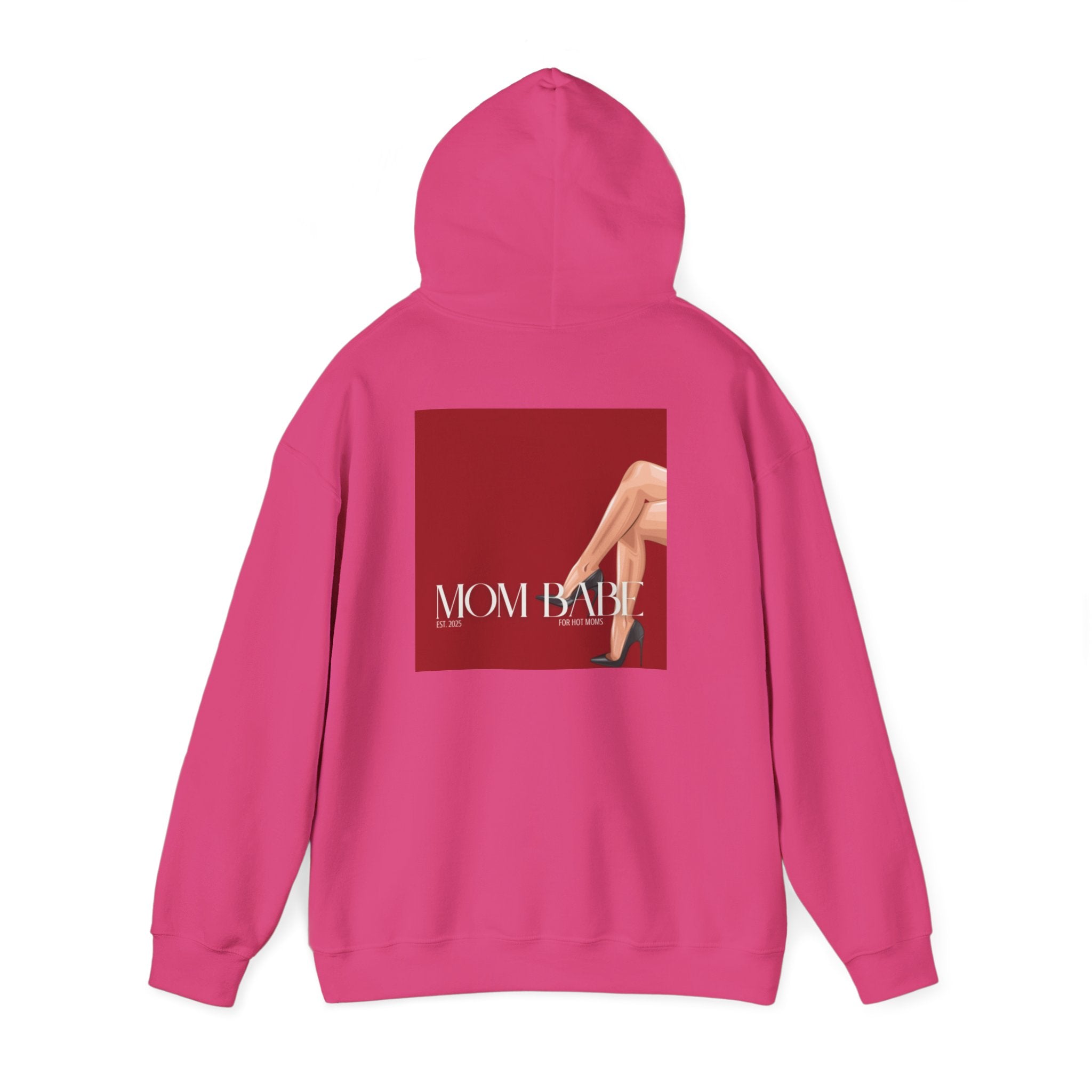 Mom Babe For Hot Moms - Black Heels Graphic Hoodie