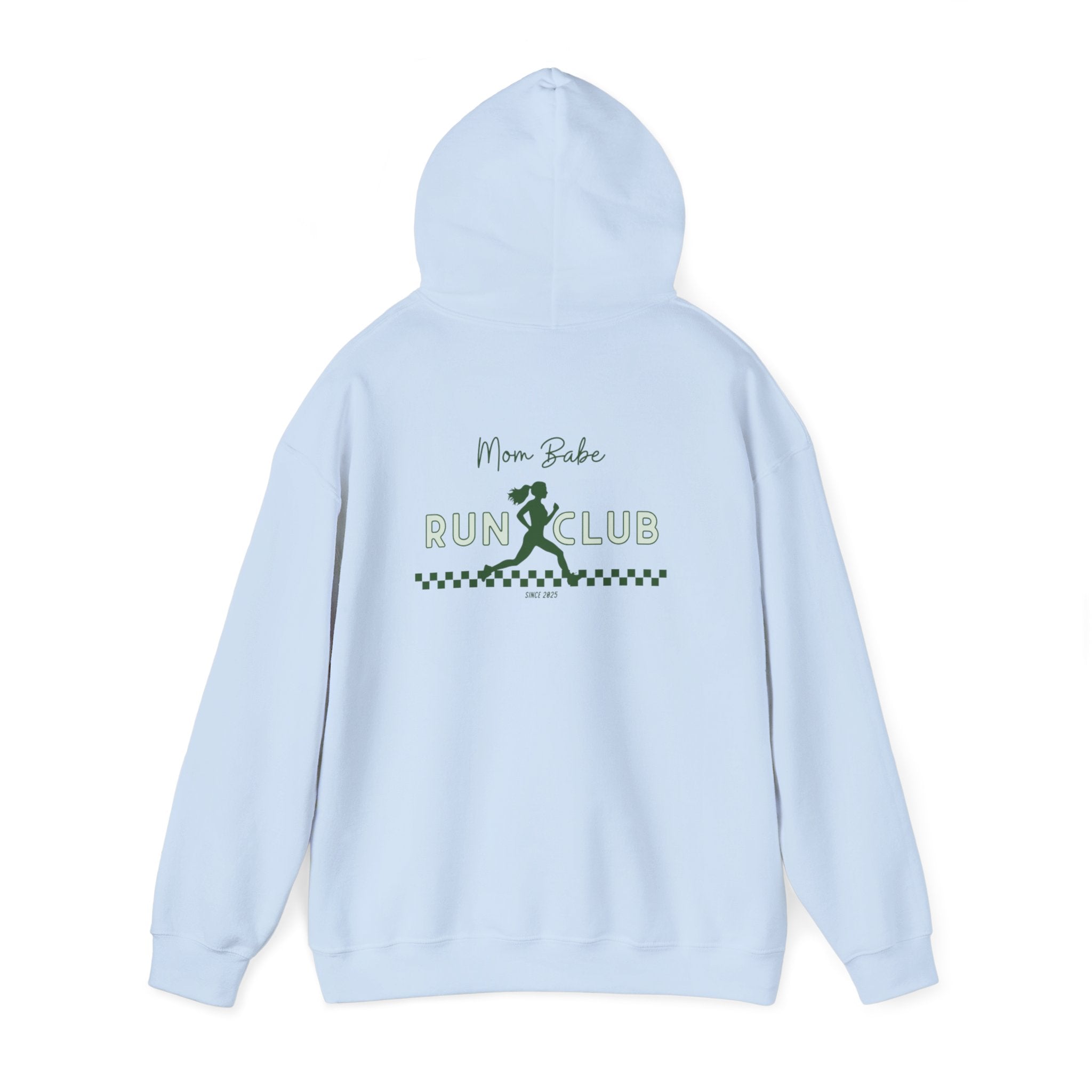 All Mom Babes Need - Graphic Check Hoodie