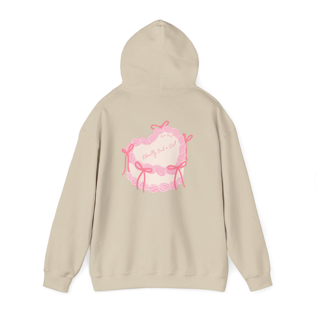 Mom Babe Literally Just a Girl - Cake Graphic Hoodie