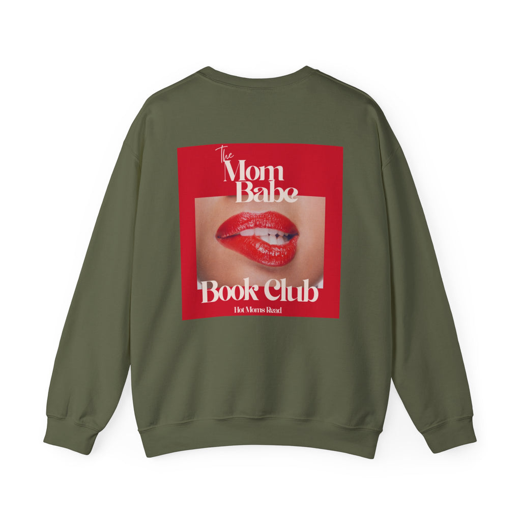 Mom Babe Book Club - Hot Moms Read Graphic Sweatshirt