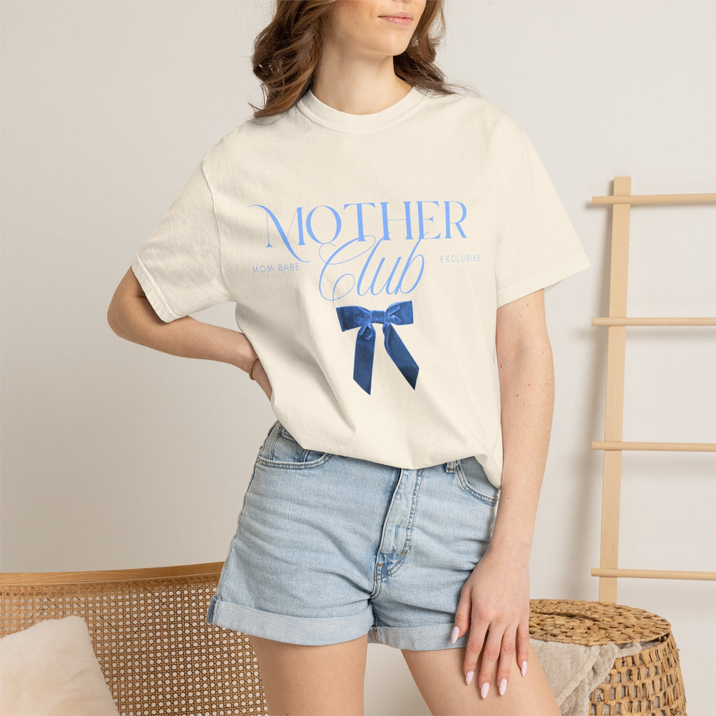 Mother Club Mom Babe Exclusive Tee - Blue
