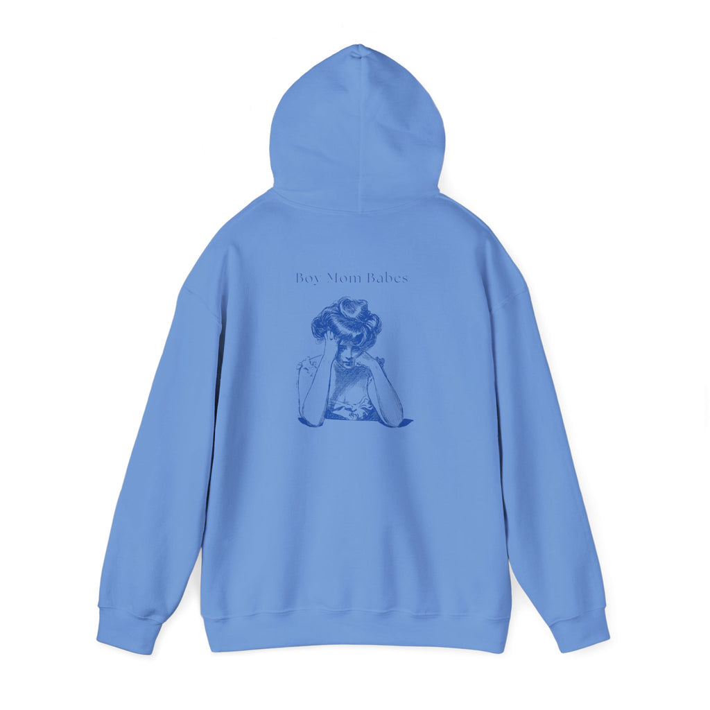 Boy Mom Babe - Vintage Graphic Hoodie