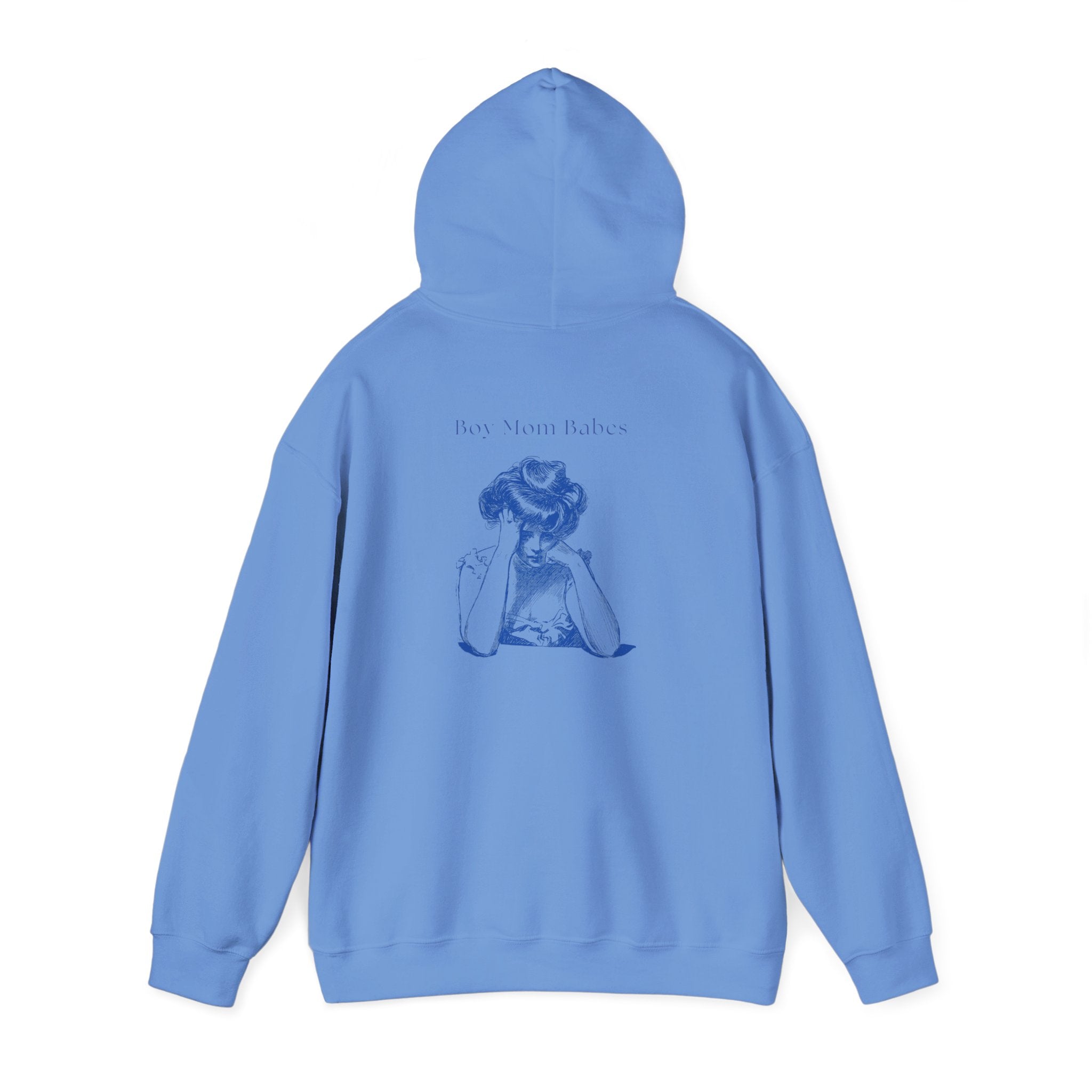 Boy Mom Babe - Vintage Graphic Hoodie