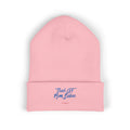 Tired AF Mom Babes Beanie - Blue and Red Embroidery