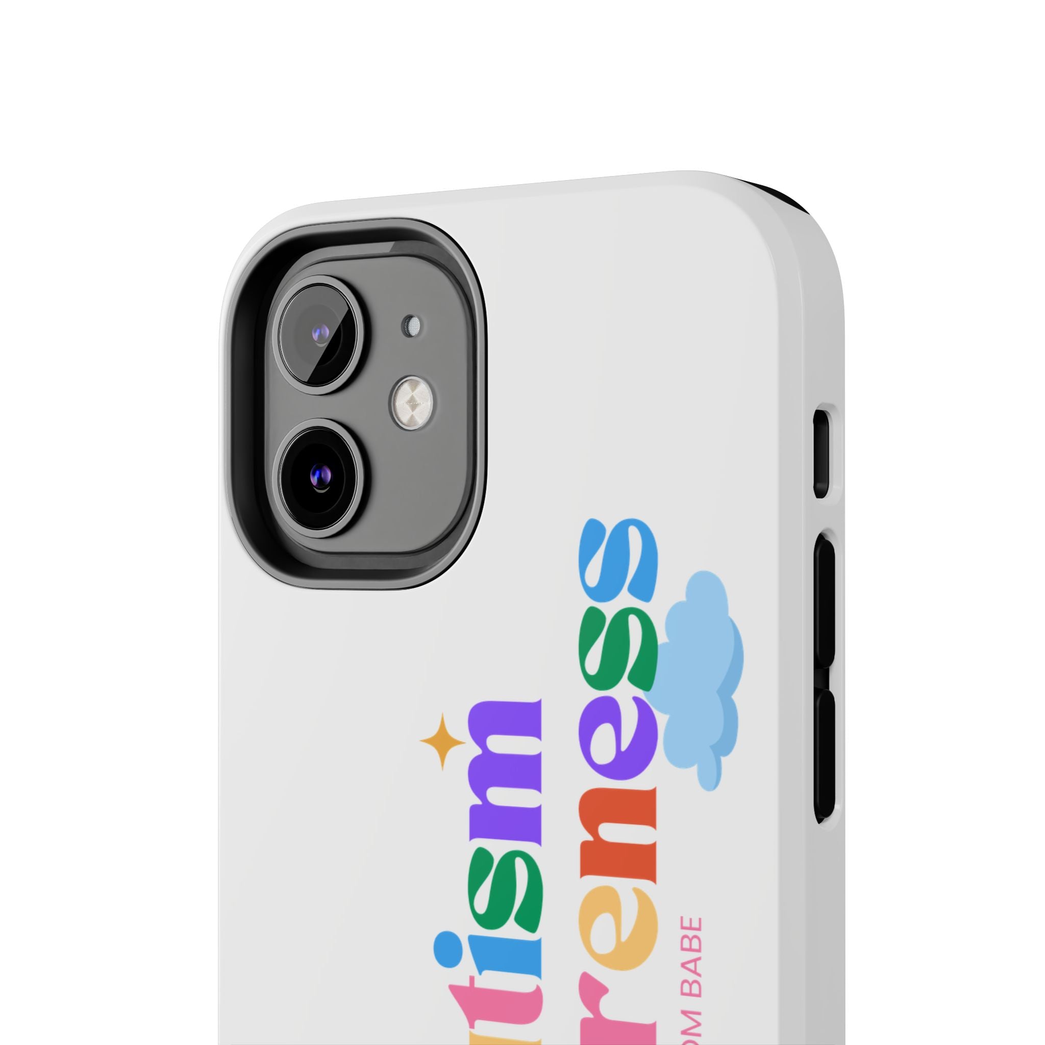 Copy of Autism Awareness and Acceptance — Checkered Heart Phone Case