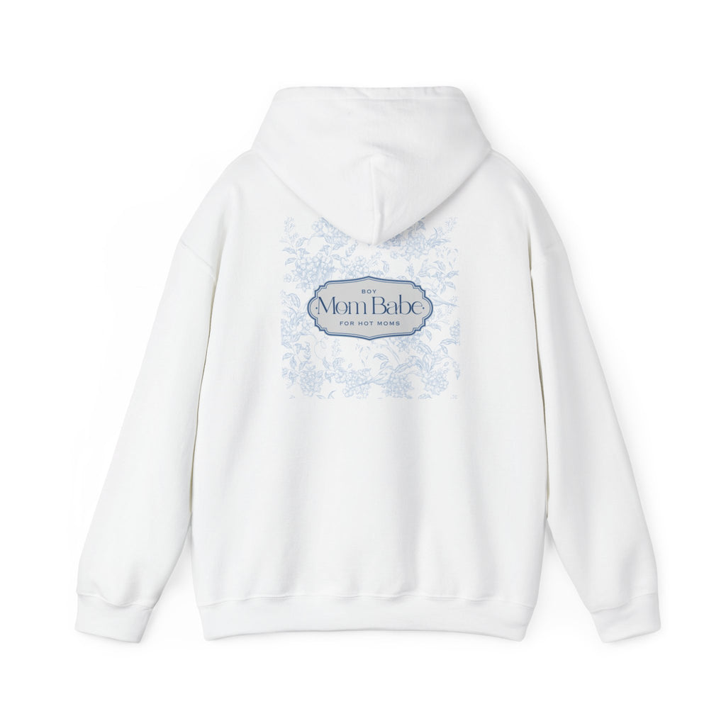 Boy Mom Babe - Floral Graphic Hoodie