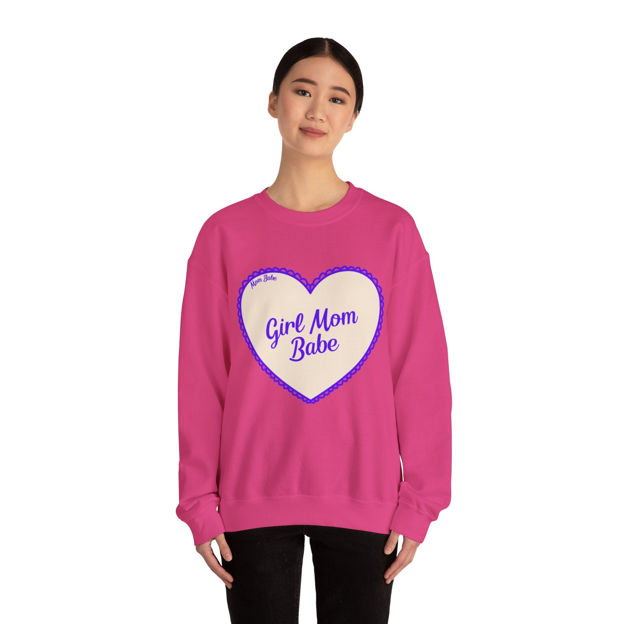 Girl Mom Babe — Graphic Sweatshirt