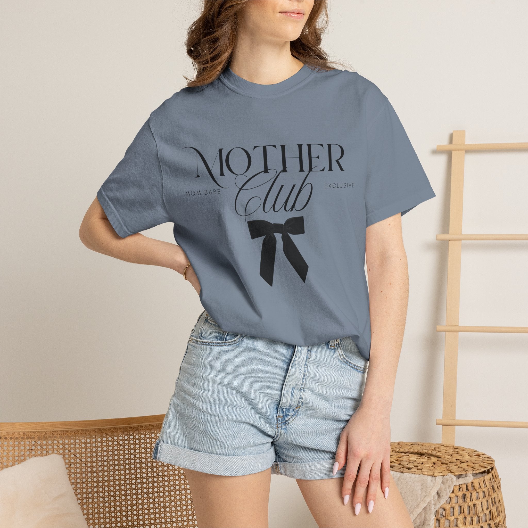 Mother Club Mom Babe Exclusive Tee - Black