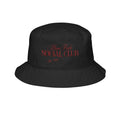 Mom Babe Anti-Social Club Bucket Hat - Red Embroidery